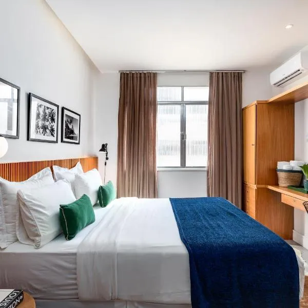 Unhotel - Studios Modernos, Acesso à Praia de Copacabana - Posto 6