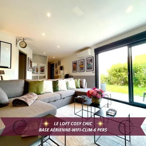 Le Loft Cosy Chic - Contemporain, Clim, Wifi, 6 pers, hôtel à Istres