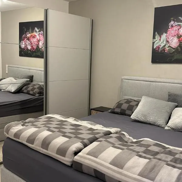 One Room apartment with kitchen, and private bathroom near to S8 Train line, hotel v Mnichově