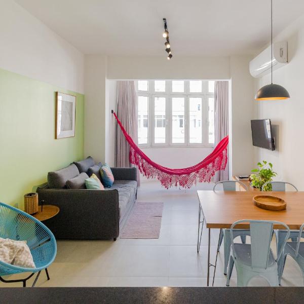 Acolhedor apartamento em Copacabana
