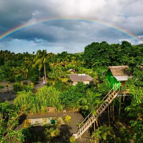 Tanna Volcano View Tree House, hotel v destinaci Lankourou