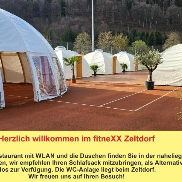 fitneXX Zelt-Dorf, hotel v destinaci Balsthal