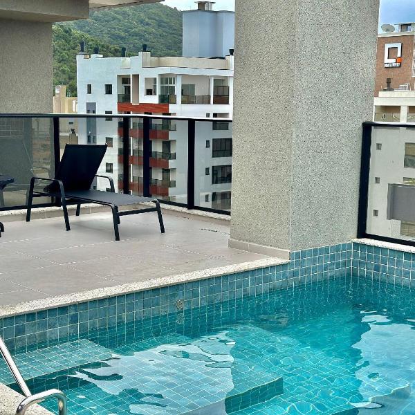 570 - Lindo Flat á 350m da praia de Bombas - Foto 4