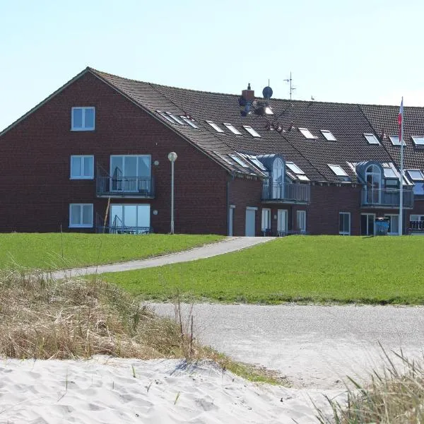 Ferienwohnung Martje vom Deich, Kalifornien, erste Strandreihe, Hotel in Schönberg