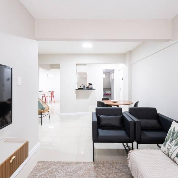 Apto a 100m da PRAIA, dois quartos, 2 bcw, sala de estar, Cozinha completa, Churrasqueira, Wi-Fi Ideal para famílias ou amigos viverem momentos inesquecíveis Reserve agora mesmo - Foto 5
