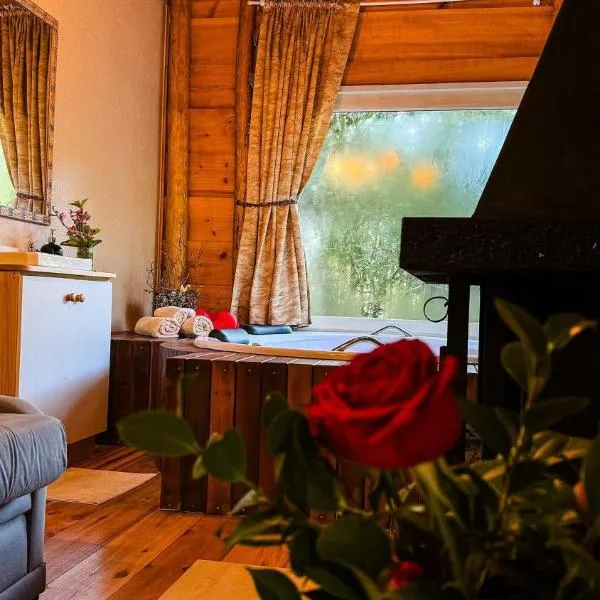 Cabana hidromassagem Morada Alma Gêmea, hotel v destinaci Bateias de Baixo