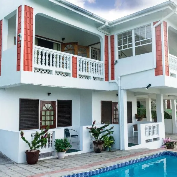 Cleopatra Villas - Sea View, hótel í Rodney Bay Village