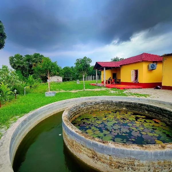 Kaia - Farm Stay & Garden Cafe - Free Fishing, hotel v destinaci Bolpur