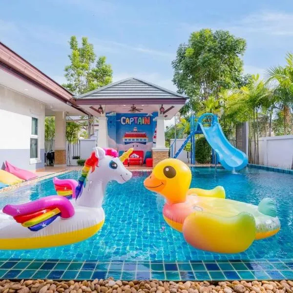 Captain Pool Villa Na Jomtien, hotel v destinaci Na Jomtien