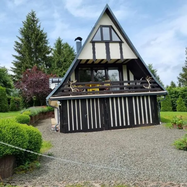 Ferienhaus Falknerei am Rennsteig، فندق في Winterstein