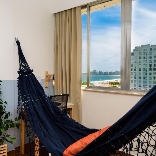 1Quarto com Vista-Mar em Copacabana | BRX 58/905