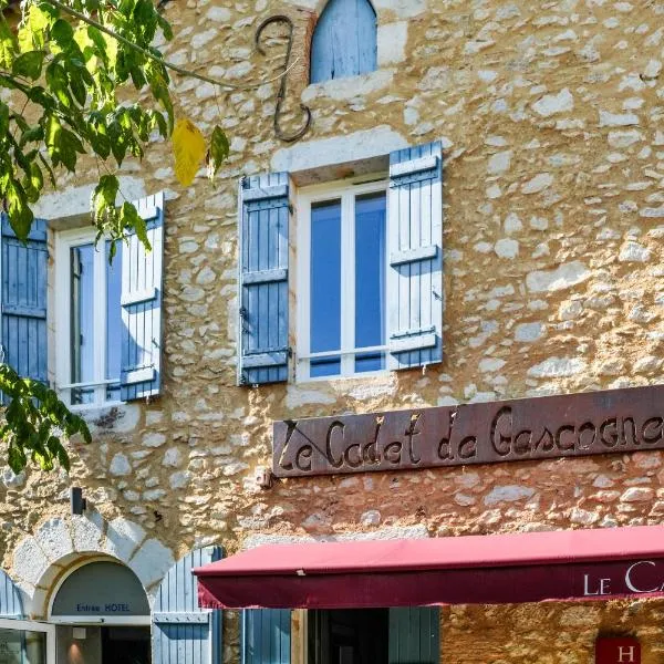 Logis Hôtel & Restaurant Le Cadet de Gascogne, hotel v destinaci Saint-Justin