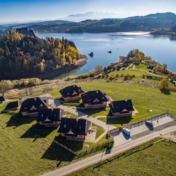 Osada Cztery Pory Roku Czorsztyn, hotel i Czorsztyn