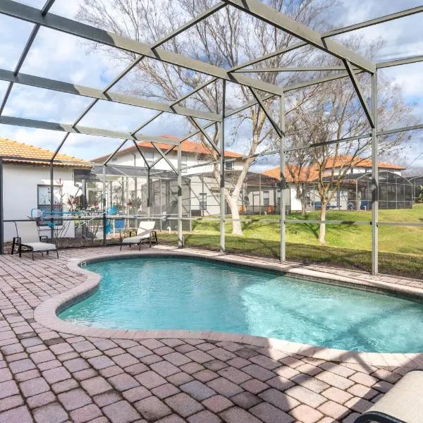 Poolside Serenity near Disney World home, hotel in Orlando