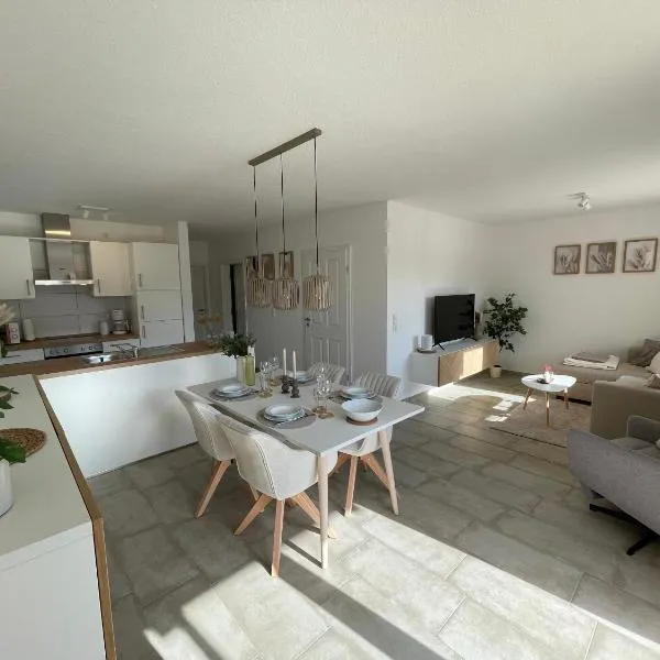 Das Vechtedomizil - Stilvolle Erdgeschosswohnung mit Sauna, Whirlpool, hotel in Nordhorn