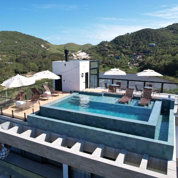 Casa Oceano Praia do Rosa, apartamentos pé na areia, Praia do Rosa - Foto 4