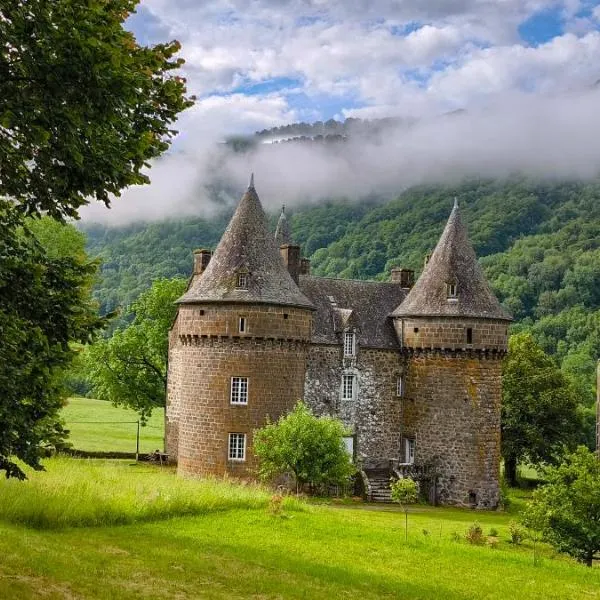 Château de Longevergne – hotel w mieście Anglards-de-Salers