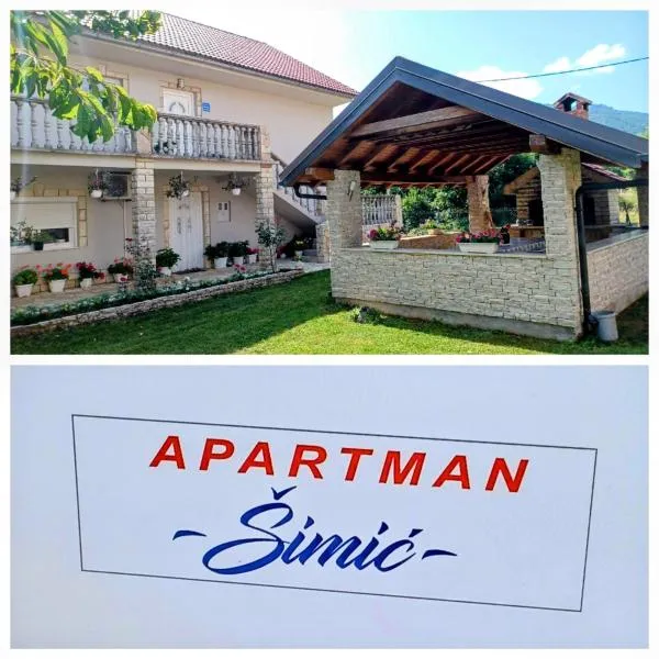 Apartman Šimić, hotel Gračacban