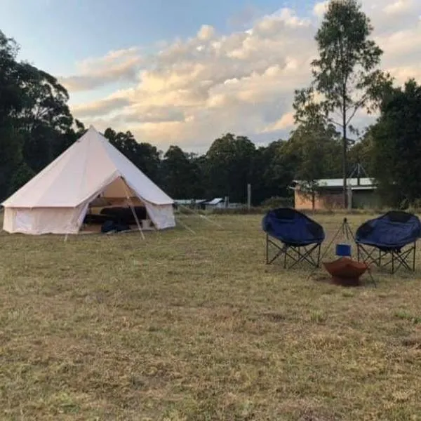 Relaxing bell tent in northern NSW, hotel em Tabulam