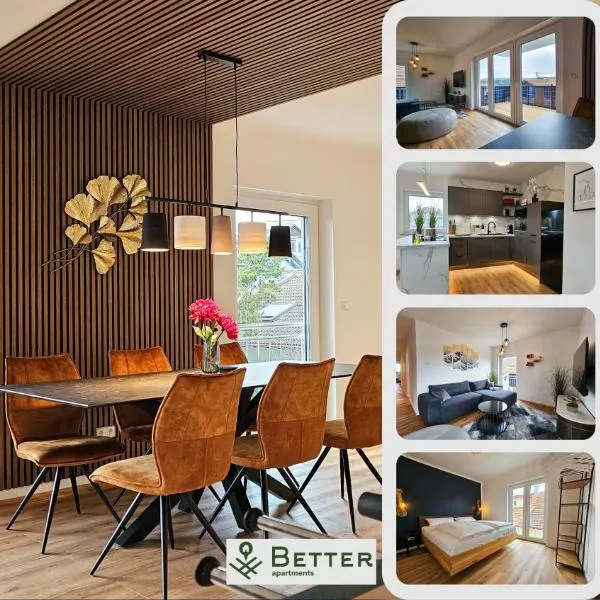 BETTER l modern apartment l Tischkicker, hotel in Altusried
