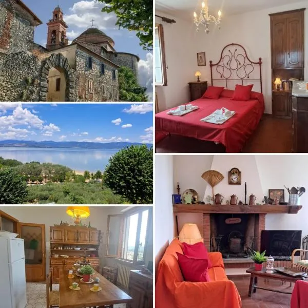 L'incanto del Trasimeno con giardino vista lago nel cuore di Castiglione, hotel v destinaci Castiglione del Lago