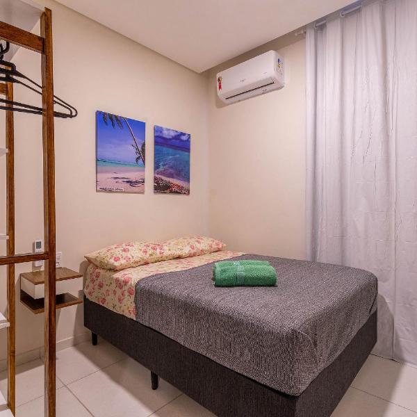 Flats Mar'Bella Viva MARAGOGI a um passo CAMINHO MOISÉS com VARANDA, ArCond , WiFi e ESTACIONAMENTO Privativo - Foto 4