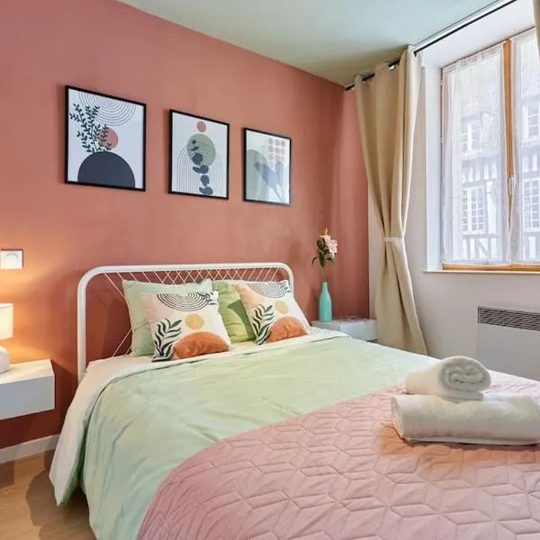 Elégant T2 "La Dolce", hypercentre, 20mn d'Honfleur โรงแรมในปองต์-เอาเดแมร์