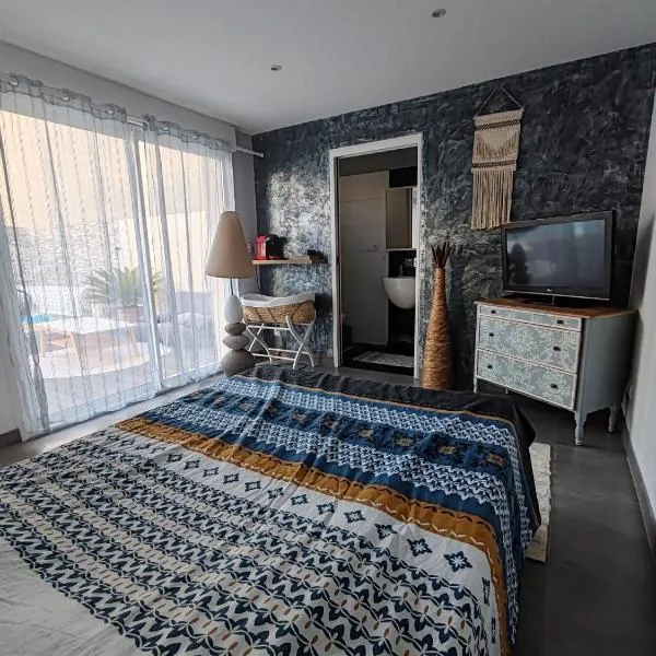 Chambre d'hôtes privée et indépendante avec piscine, hotel en Salon-de-Provence
