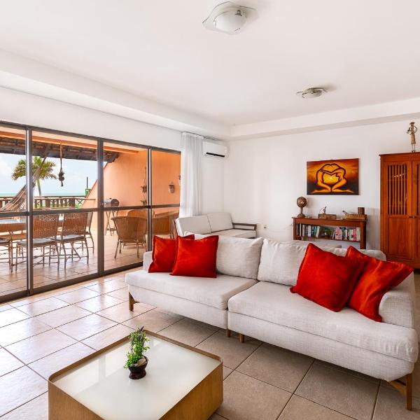 Oceanview A102 - on Beach, big 116m2, 2 Bedrooms, 3xAC, close to Centrum, fully equipped kitchen - Foto 3