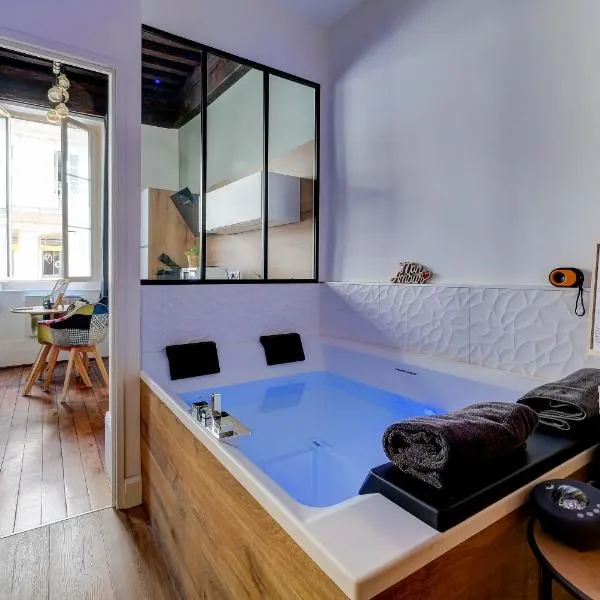 Le Duché - Séjour romantique avec balnéo privative - Dijon centre, hotel v Dijonu