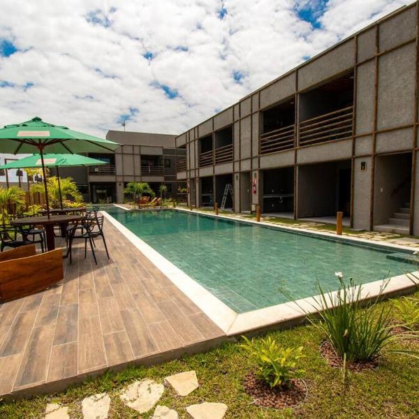 Apartamento no Condomínio - Gamboa Praia do Patacho Apartamento B006 - Aproximadamente a 100 metros da praia - Foto 4