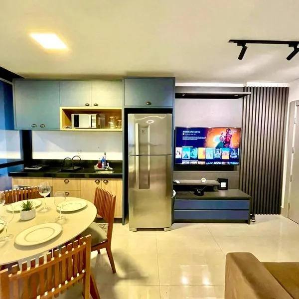 Flat Alto, Completo e com Linda Vista no Vertigo、カンポ・グランデのホテル