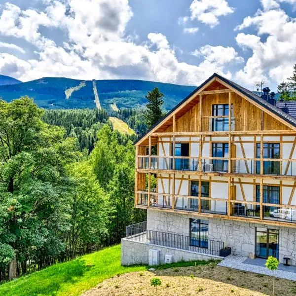 Orlik VIP Residence by Royal Aparts - apartamenty z widokiem na Śnieżkę, blisko wyciągu i Wang, hotel em Karpacz