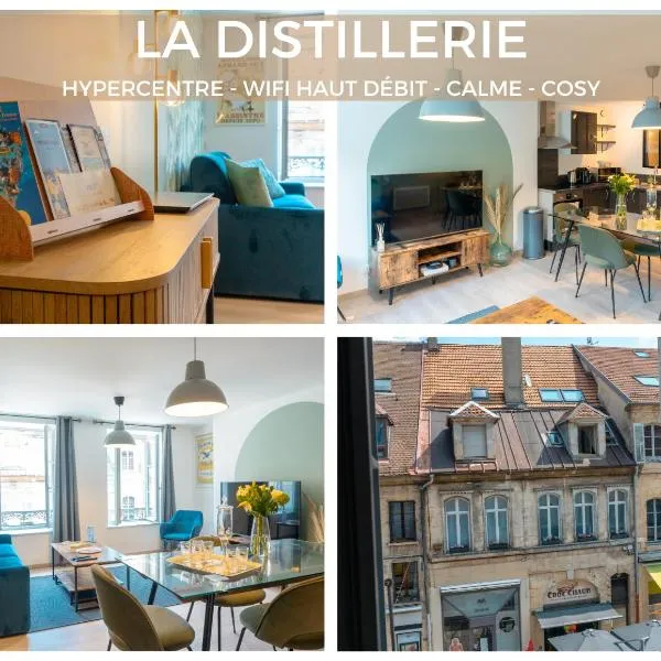 Hypercentre, authentique, calme - La distillerie, hotel in Pontarlier