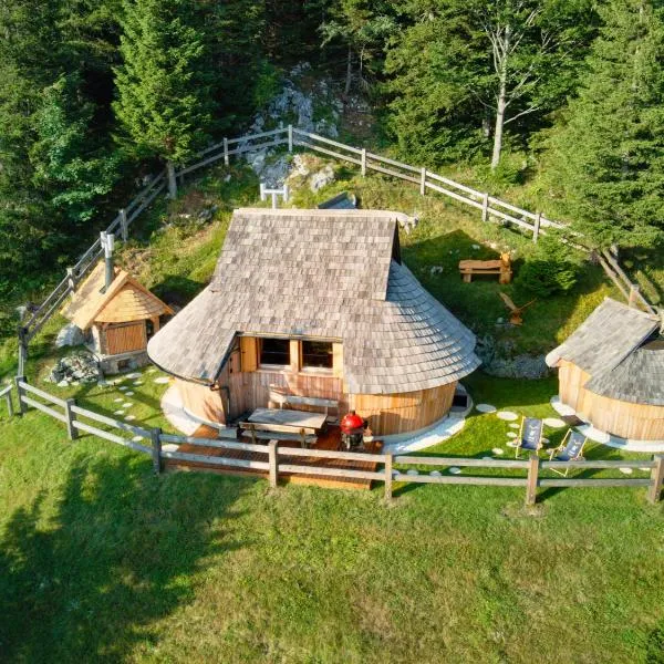 Luxury Chalet & Sauna Kati - Velika Planina - I Feel Alps, hotel v destinaci Stahovica