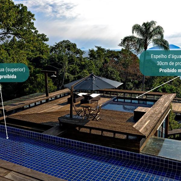 Glass House de luxo 250m² com jacuzzi e vista para o mar em Ilhabela - Foto 3