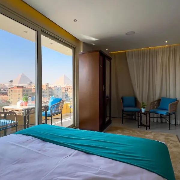Diamond Pyramids View Inn, hotell i Kairo