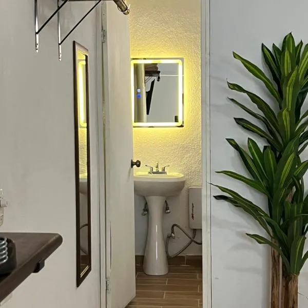 Estudio céntrico con diseño industrial, hotel in San José del Cabo