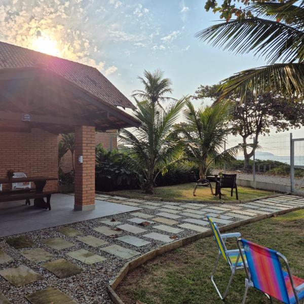 Casa de praia de frente para o mar
