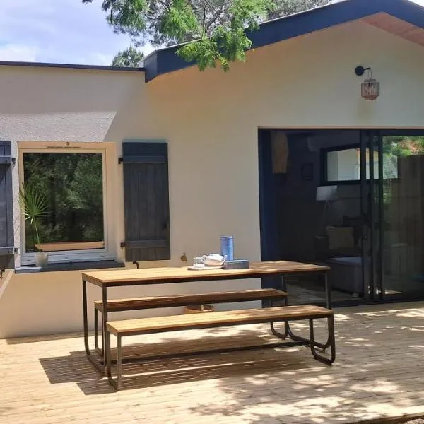 Maison neuve jardin & terrasse – hotel w mieście Lanton