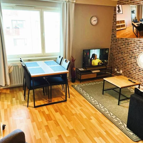 Kemi City IV, near snowcastle, premium studio, FREE private parking, Special Price!, hotel in Kemi