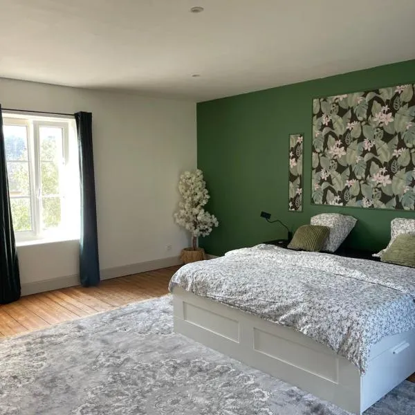 Chambre chez l habitant à la ferme – hotel w mieście Lison
