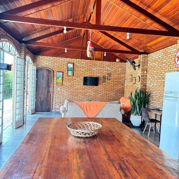 Chácara petfriendly suíte com AC, piscina, 5m centro - Foto 5