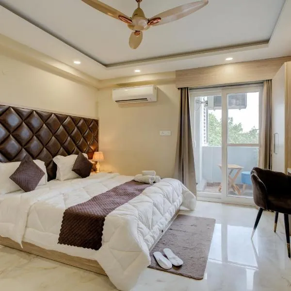 The Paras Studio Serviced Apartments, hotel v destinaci Gurgáon