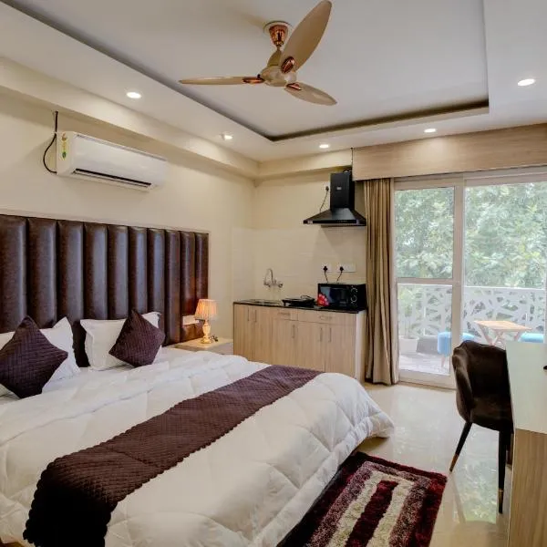 The Paras Studio Serviced Apartments, hotell i Gurgaon