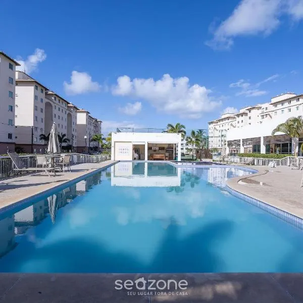 Condomínio com piscina 850m da Praia do Sul, Ilhéus/BA VGT, hotel in Pontal