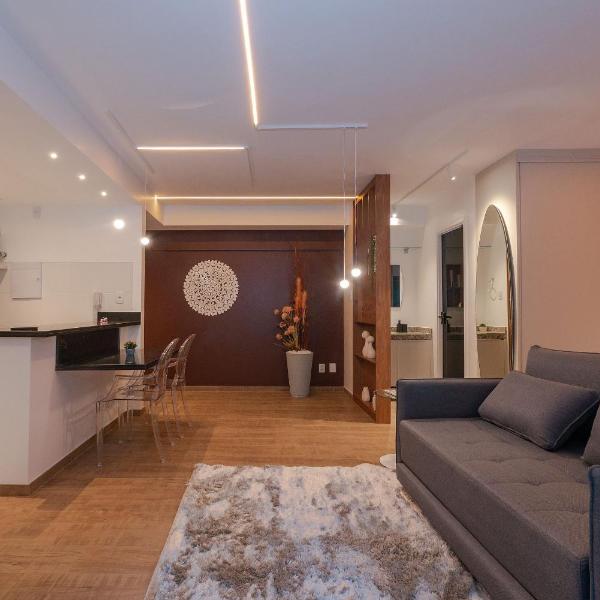 Quarto e sala a 250m da Praia do Porto da Barra - Foto 5