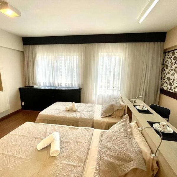 Flat com garagem perto hospital BP - Foto 5