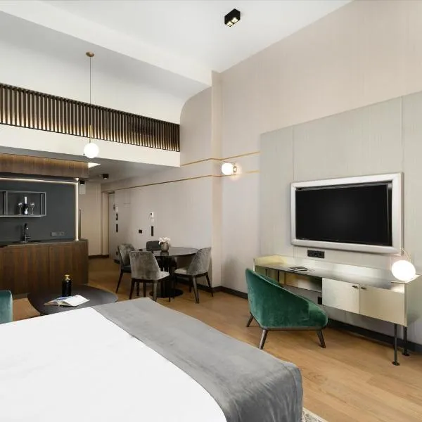 Emerald Downtown Luxury Suites by Continental Group、ブダペストのホテル