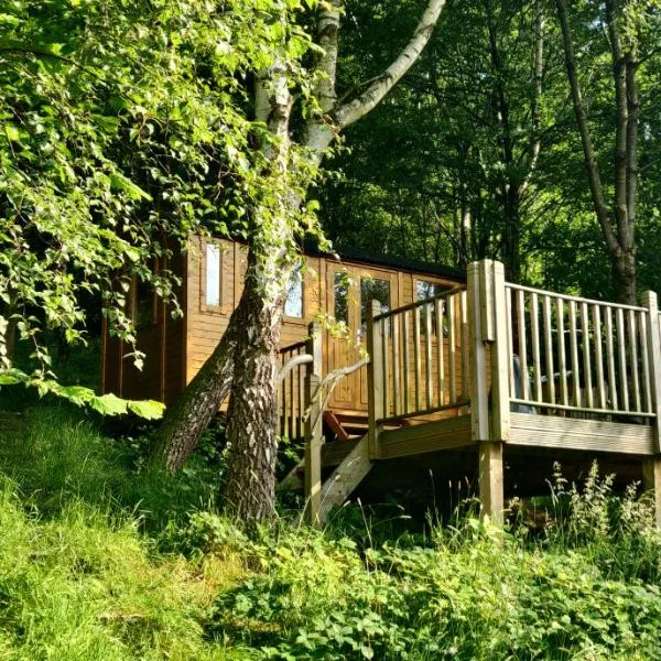 Pike's Cabin in the Woods, hotel v destinaci Hebden Bridge